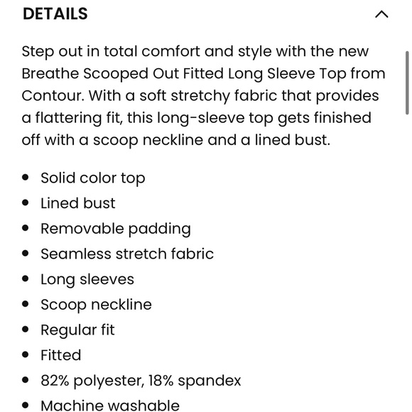 ▪️6/$25▪️ Contour Taupe Long Sleeve Top - Picture 8 of 10